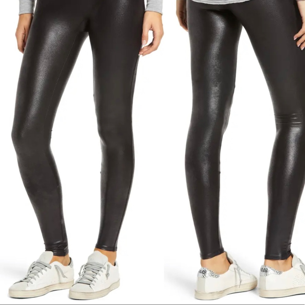 SPANX Faux Leather Leggings